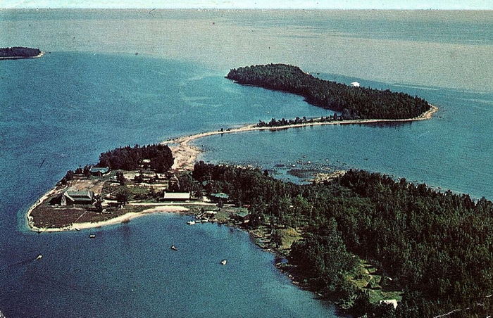 Cedar Bay Camp & Retreat Center - Vintage Postcard (newer photo)